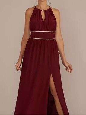 Oleg Cassini - David’s Bridal Elegant Evening Gown